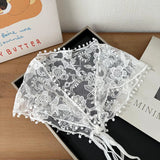 Women's Transparent Triangular Bandana
