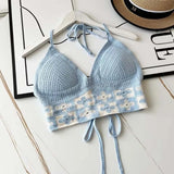 Beach Wear Top Handmade Knitted Crochet