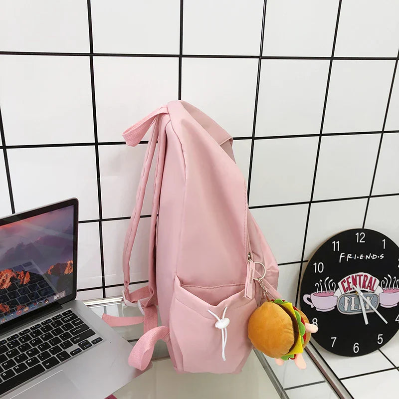 Barbie Core Pink School Backpack