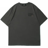 Y2K Retro Bunny Letter Print T-shirt