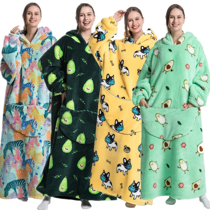 Oversized Blanket Family Matching Hoodie