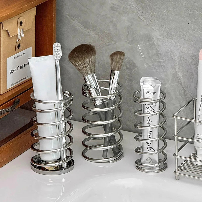 Stainless Steel Toothbrush Holder