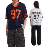 97 Breathable Retro Mesh  Sports  T-Shirt