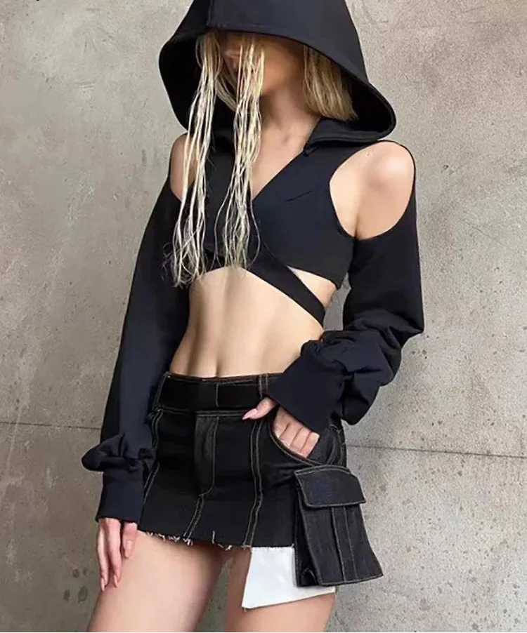 Cyperpunk Irregular Street Hoodie