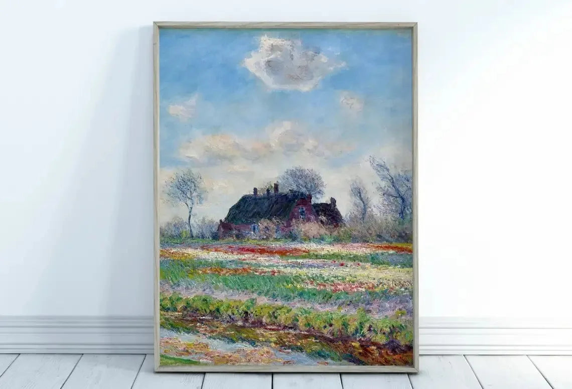 Monet Abstract Landscape Art