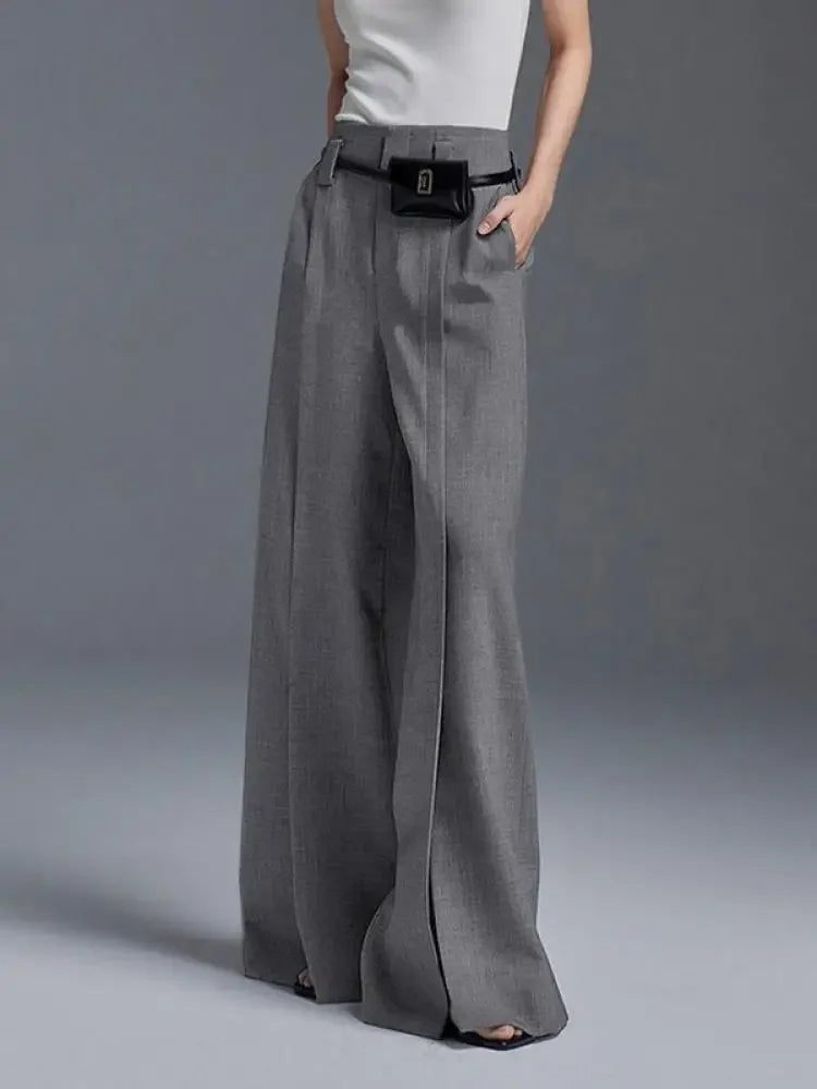 Corporate Girl Super Baggy Cut Out Pants