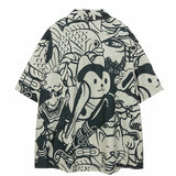 Japanese Graphic Hawaiian Beach Shirt