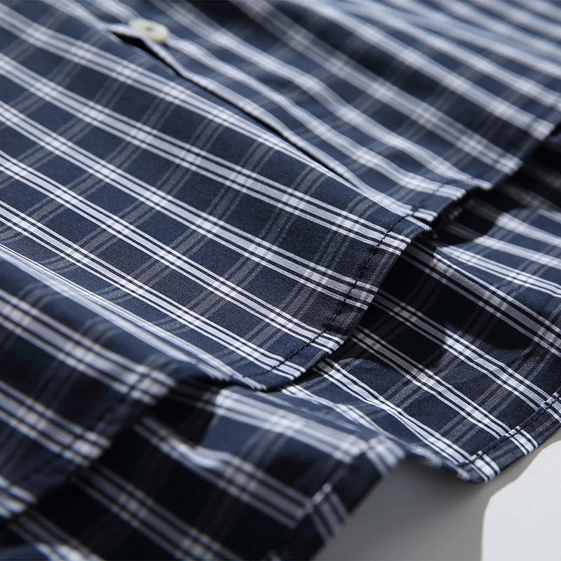 City boy Plaid Oversized Shirt