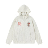 Y2K  High Collar Zip-up Hoodie