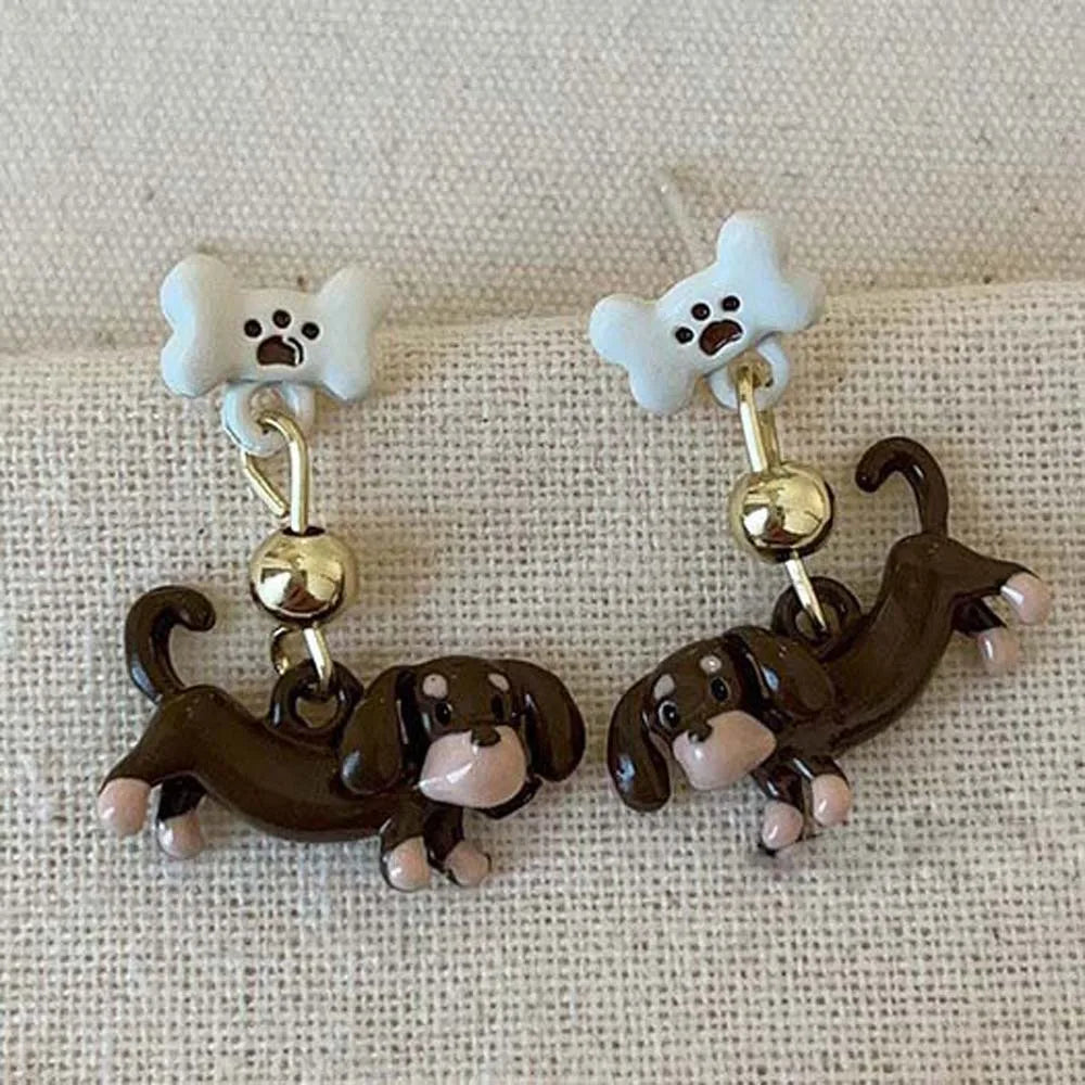 Animal Shaped Cute Dachshund Necklaces