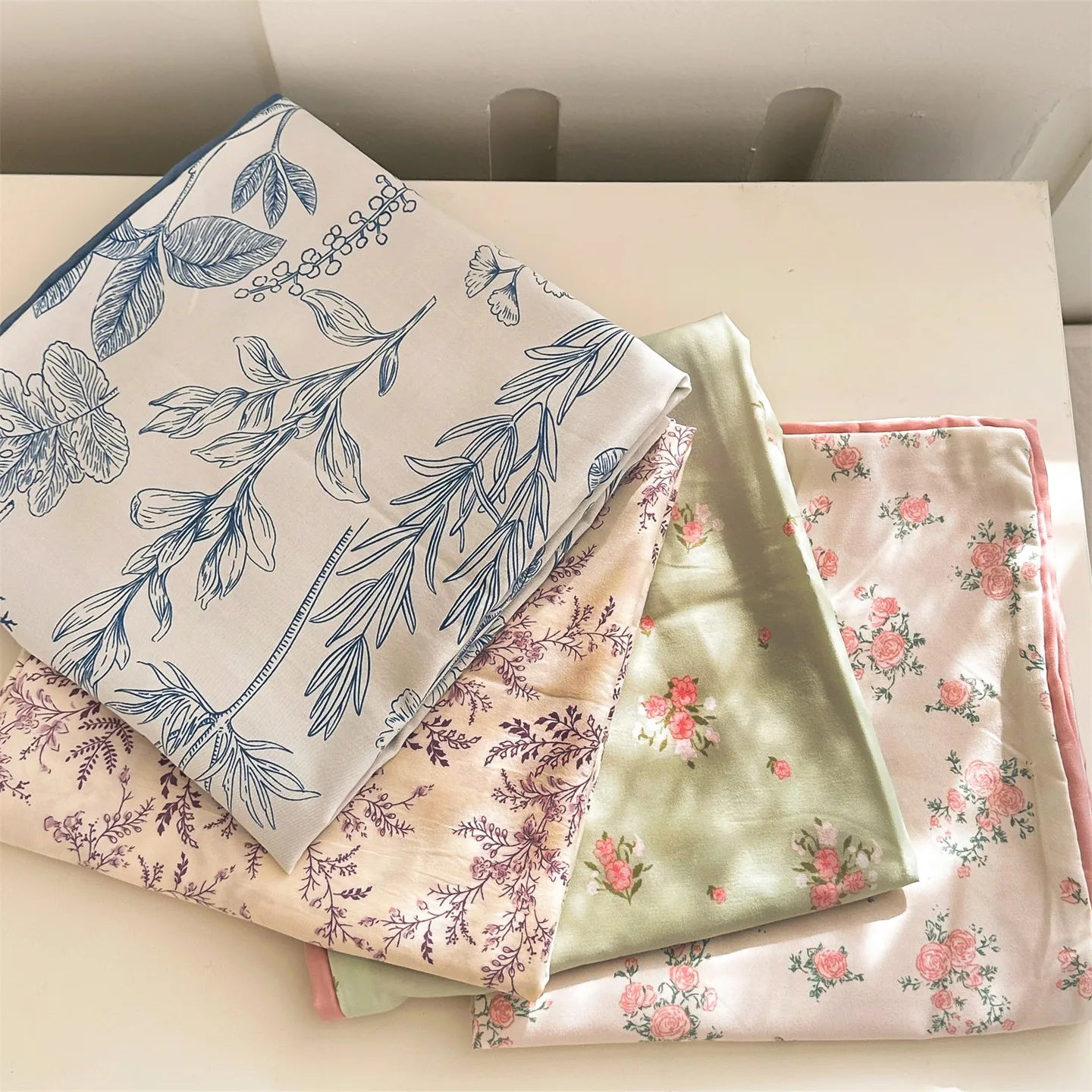 Floral Flower Printed Pillowcase