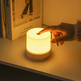 Touch Bedside Lamp Small Charging Night Light