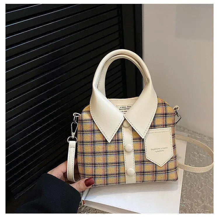 Fake Shirt Style Cross Bags