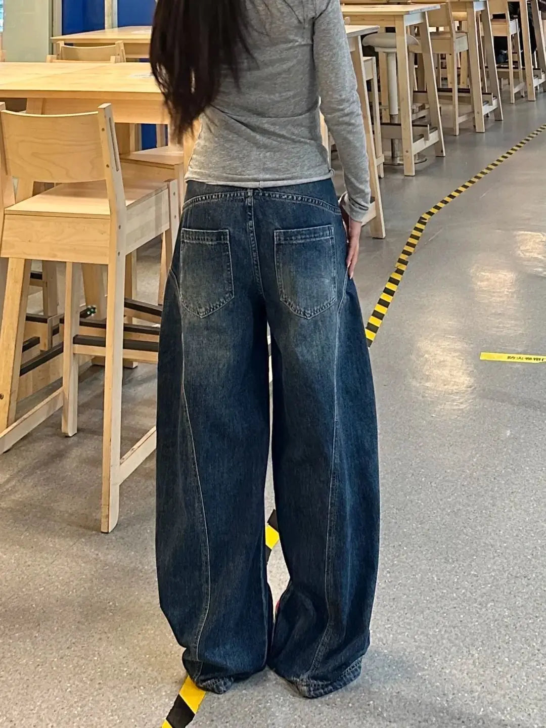 Y2K Loose Baggy High Waisted Jeans
