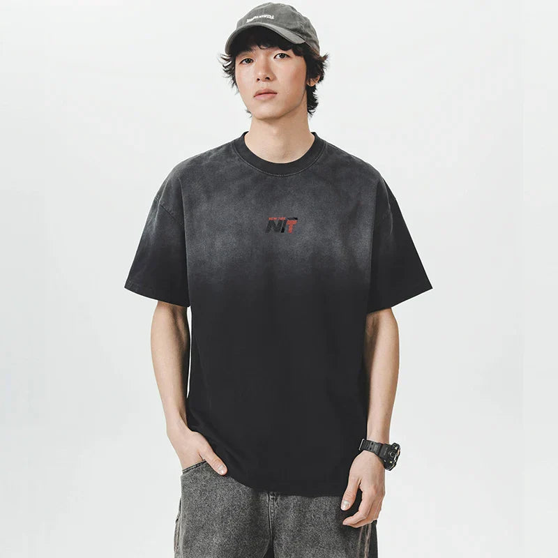 Summer Gradient Oversized T-Shirt
