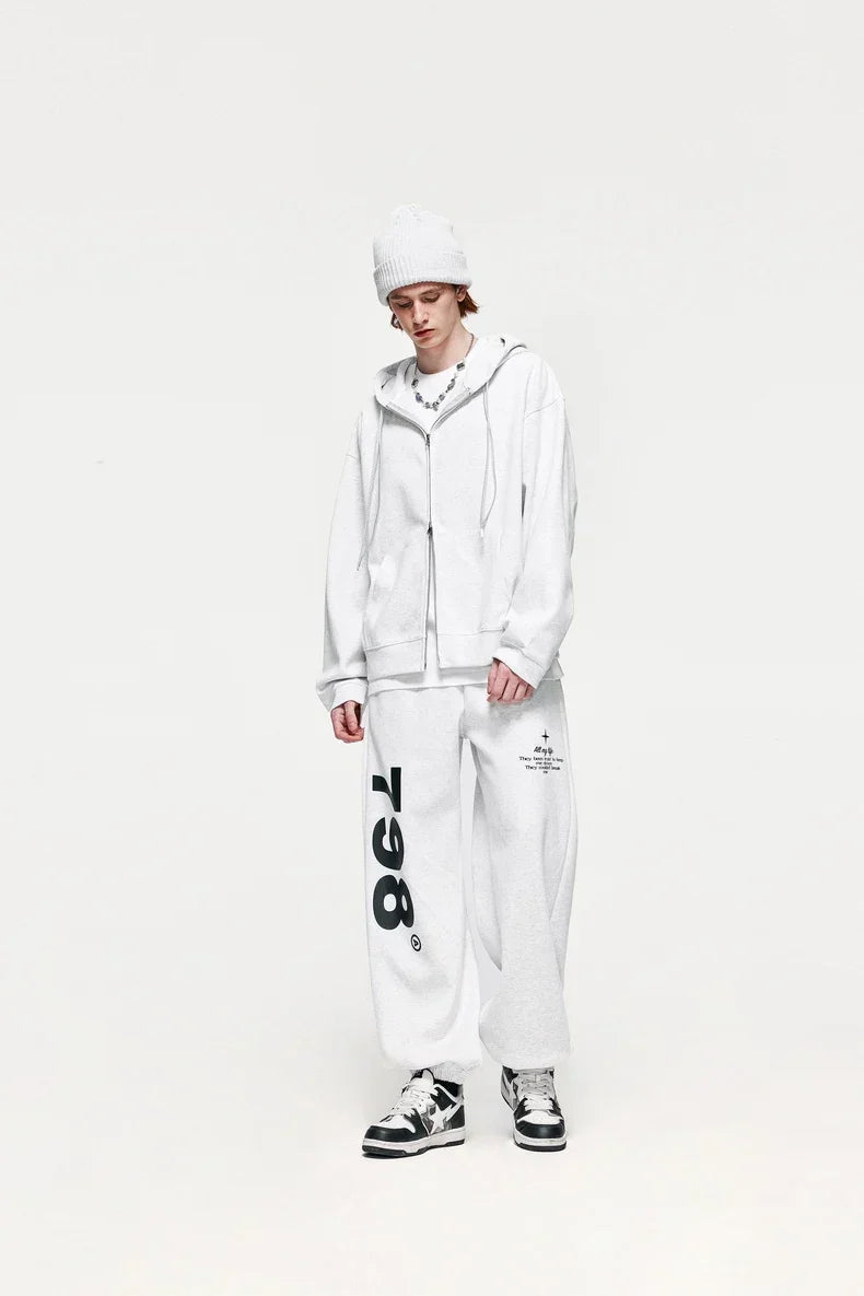 Lazy Boy Korean Style Wide Leg Pants