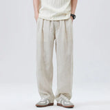 Lightweight Korean Straight Leg Pants