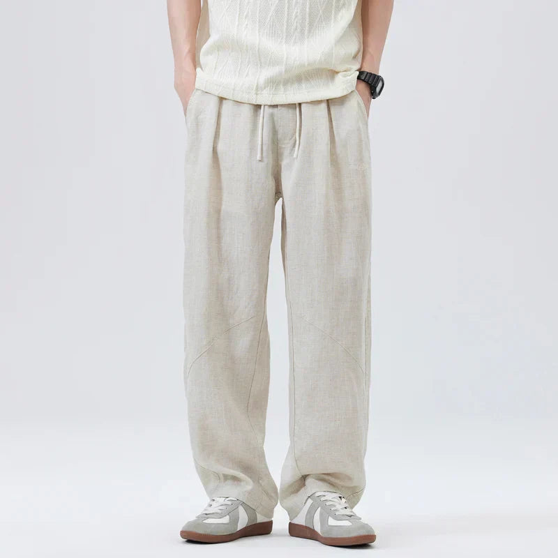 Lightweight Korean Straight Leg Pants