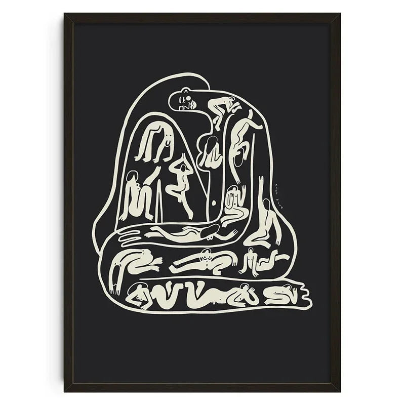 Retro Abstract Soul Classic Wall Art