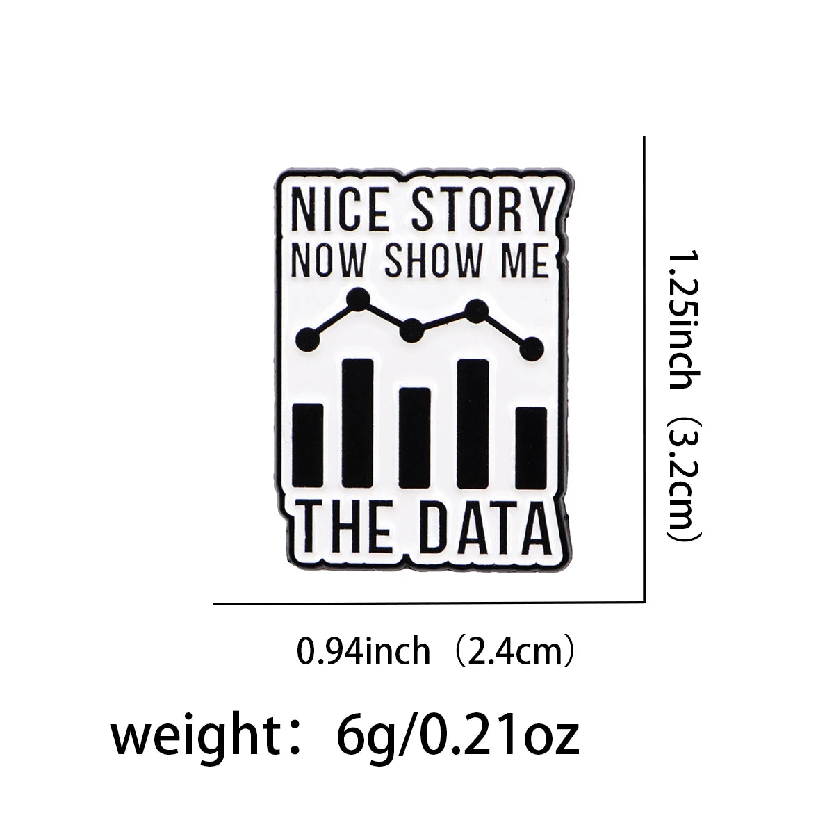 Data Science Enamel Pin