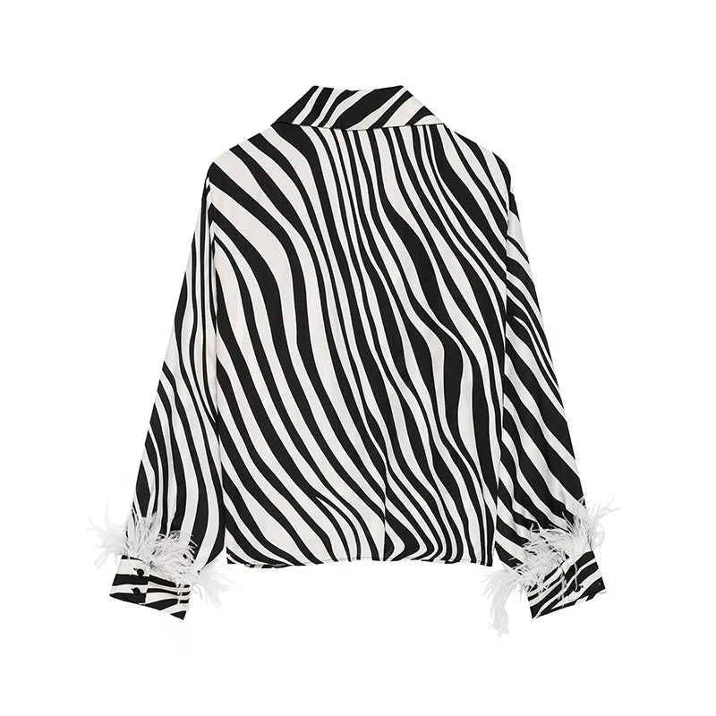 Zebra Print Shirt