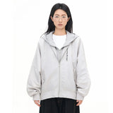 Casual Graphic Oversized Zip-Up Hoodie
