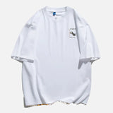 Graffiti Cat Graphic Short Sleeve Premuim T-Shirt