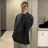 Casual Stylish Korean Solid Color T-Shirt