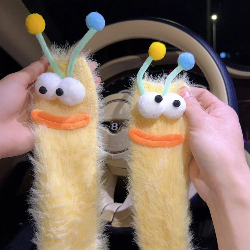 3D Funny Monster Cartoon Fuzzy Socks