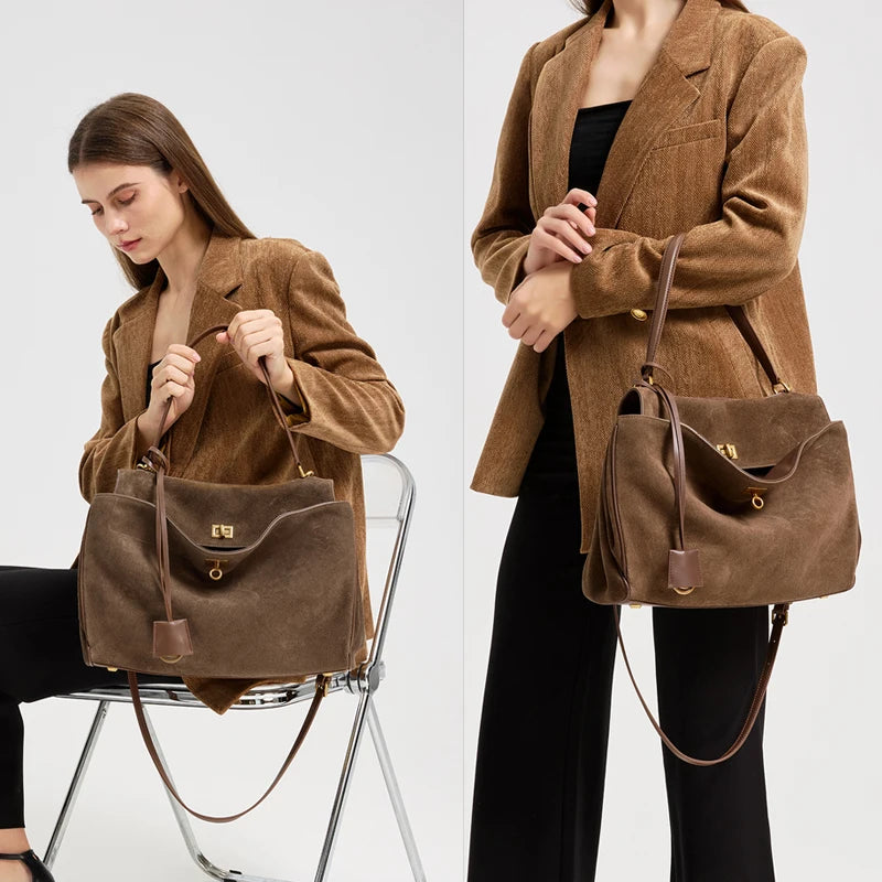 Old Money Vintage Leather Hand Bag