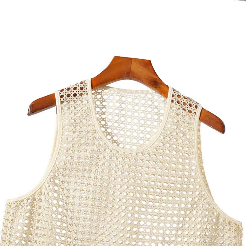 Handmade Mens Crochet Tank Tops