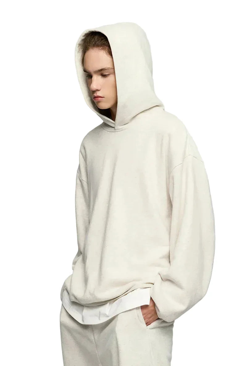 Comfy Solid Color Autumn Hoodie