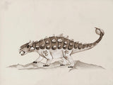 Vintage Dinosaur Chart Posters