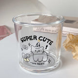 Cute Glass Cup for Coffee