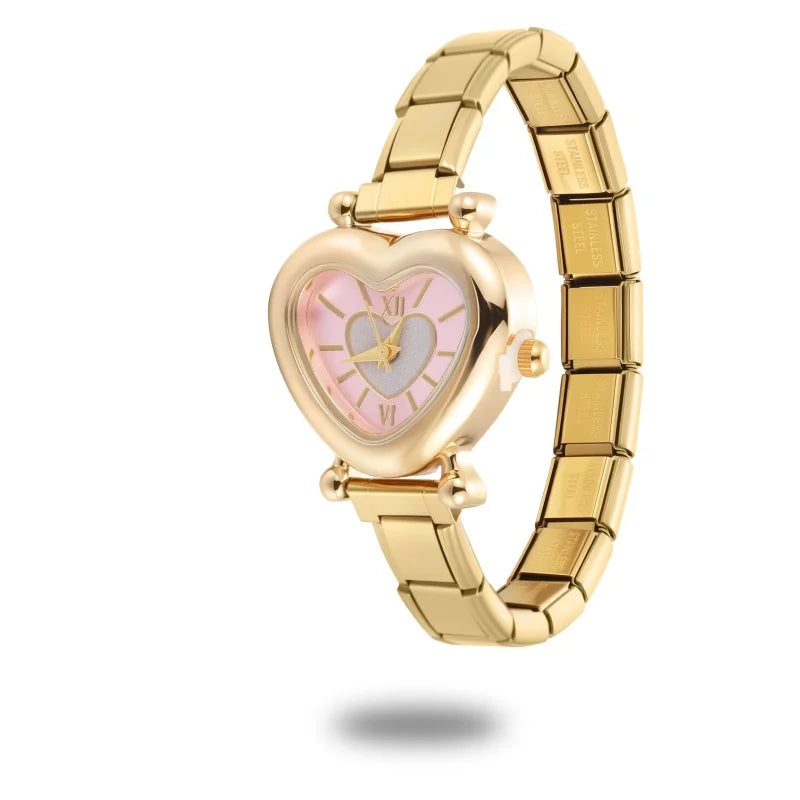 Italian Stainless Butterfly Watch