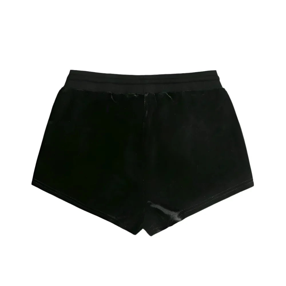 Diamond Drawstring Slim Fit Korean Shorts
