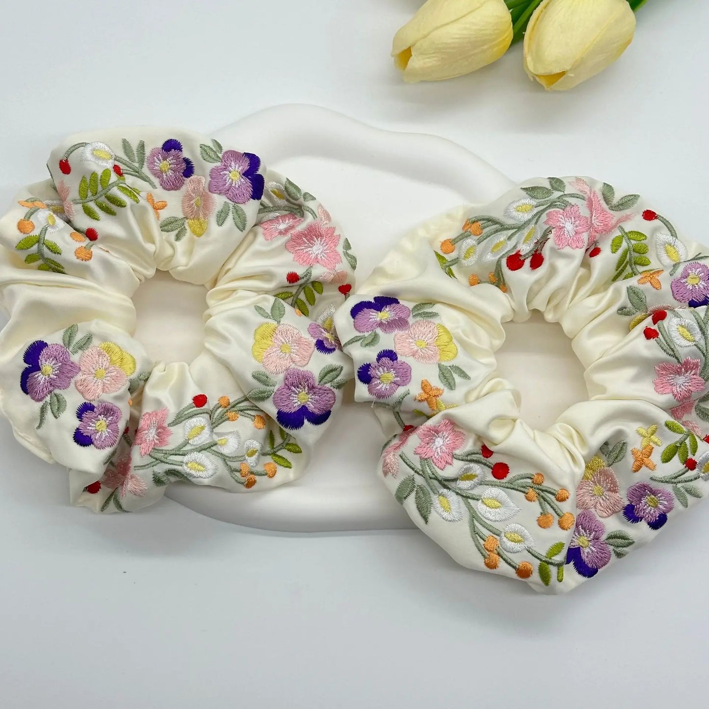 Embroidery Handmade Elastic Hair Band