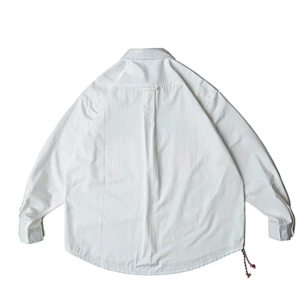 Urban Loose Fit Casual Cargo Shirt