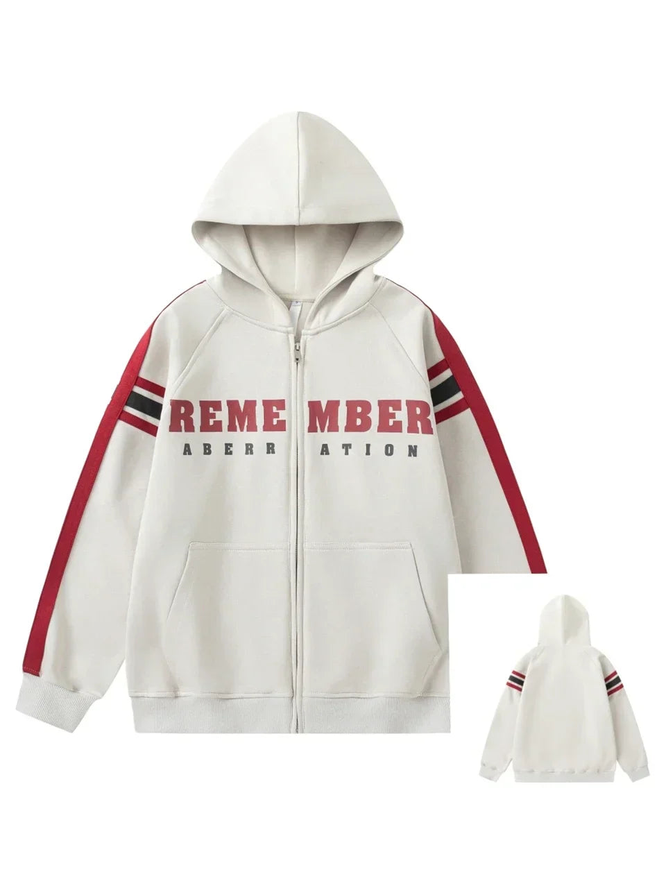 Y2K Style Zip-up Hoodie