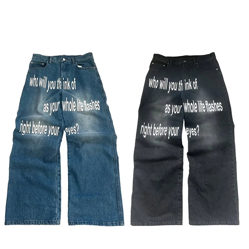 Life Before Your Eyes Wide Leg Jeans