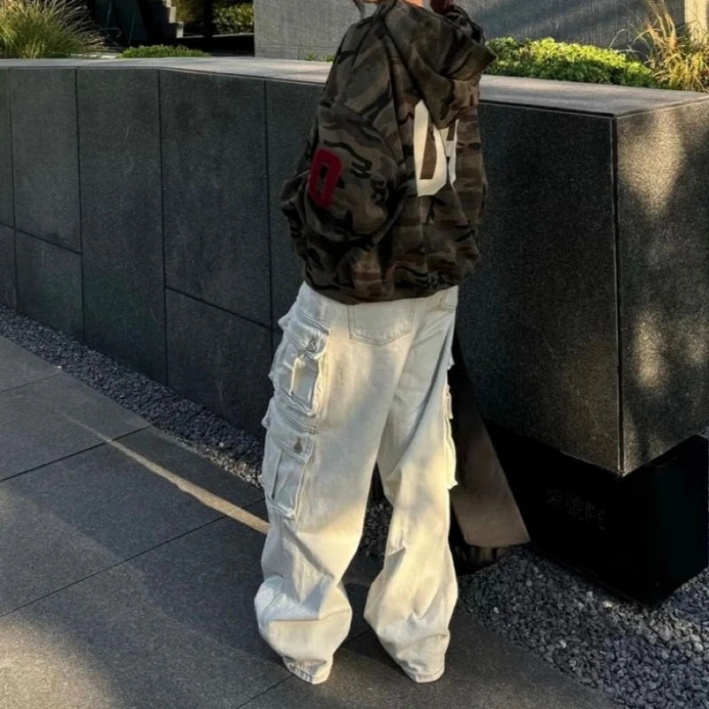 Camouflage Zip-up Hoodie