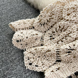 Handmade Knitted Crochet Cardigan Button