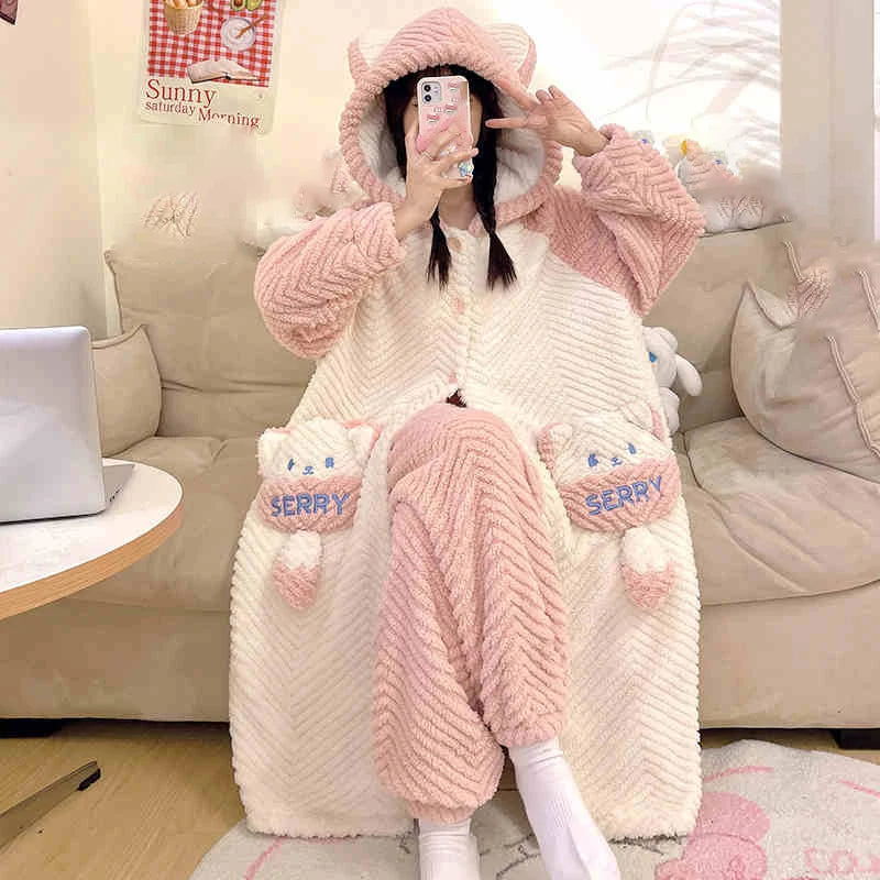 Crescent Moon Hooded Pyjamas