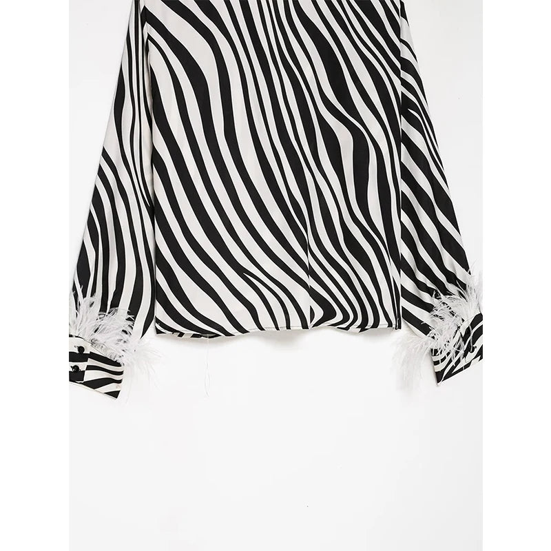 Zebra Print Shirt