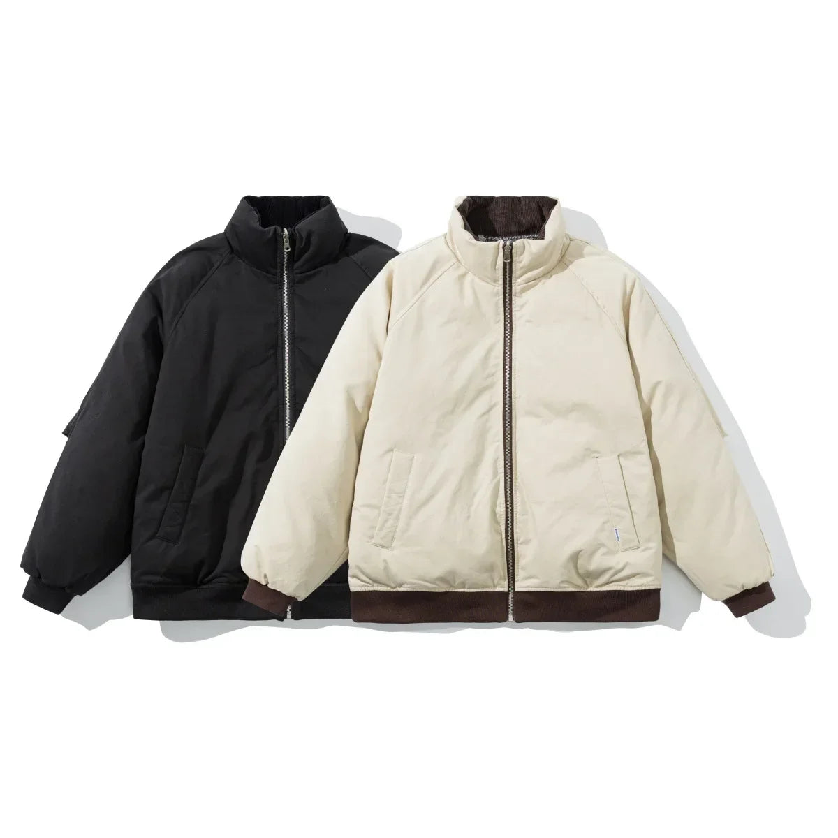 Thick Double-Sided Winter Puffer Jacket