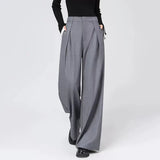 Corporate Girl High Waist Baggy Pants