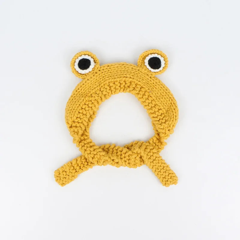 Frog Crochet Hat