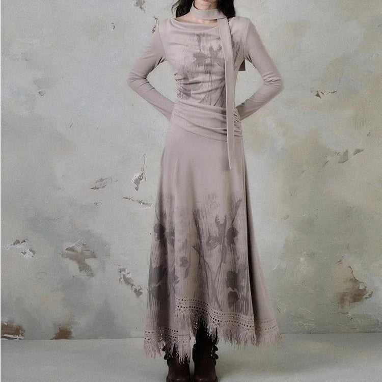 Grunge Bohemian Maxi Dress