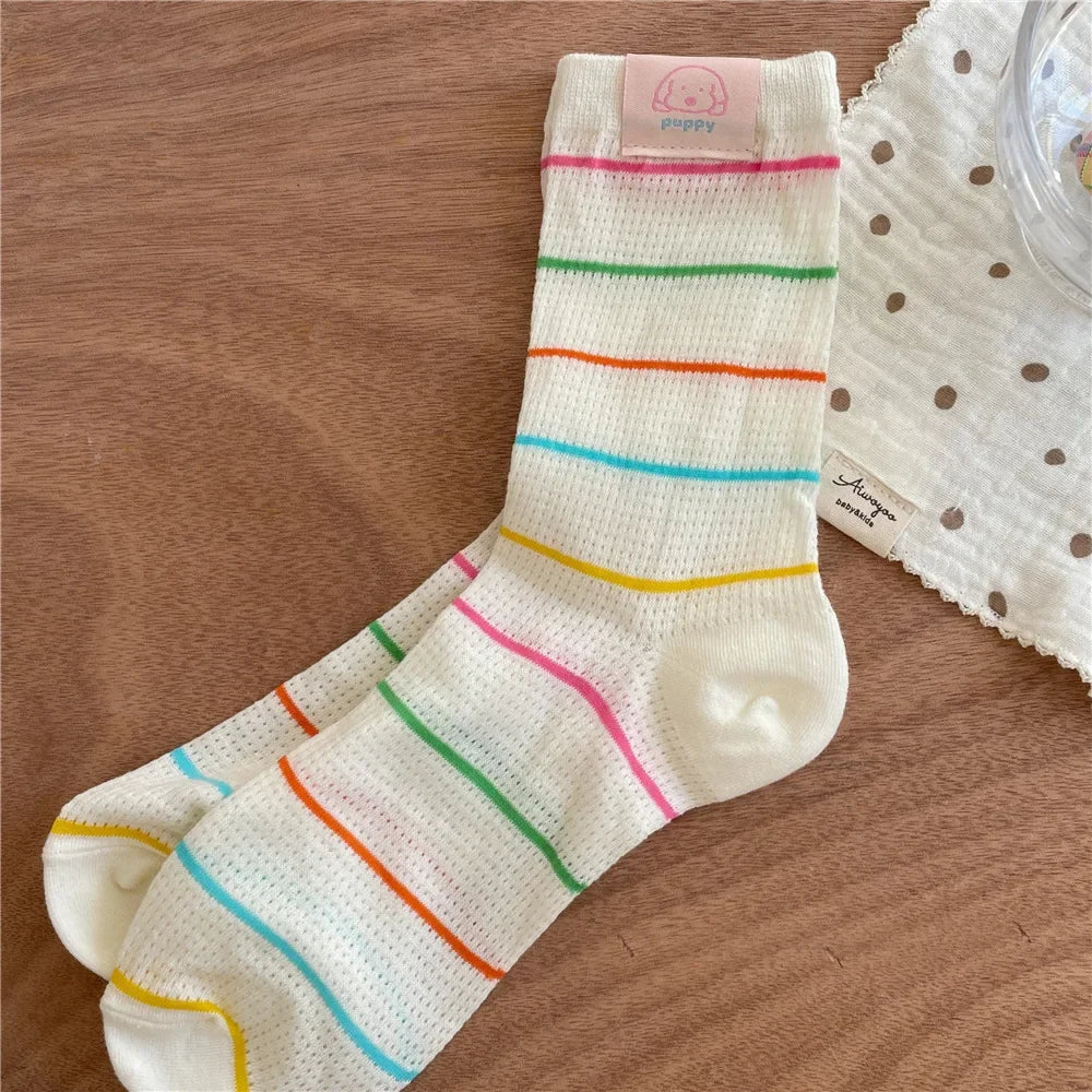 Weird Core Breathable Multicolor Socks