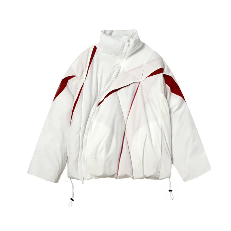 Y2K Zipper Puffer Jacket